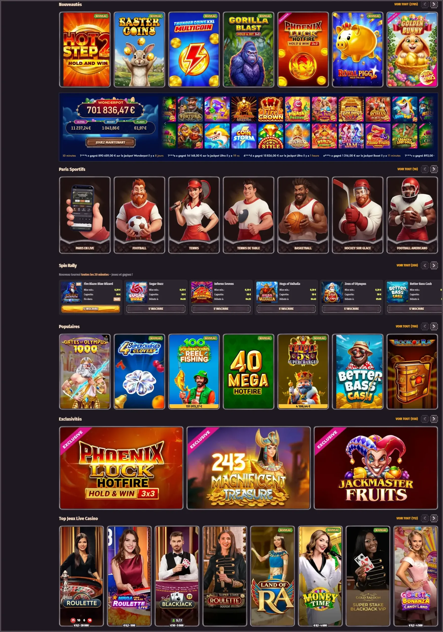 Spiele und Sportwetten im Dragonia Casino – Übersicht über Slots, Live-Casino und Wettmöglichkeiten